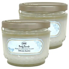 SABON 全新升級 身體磨砂膏 茉莉花語, 600g, 2罐