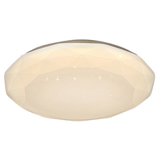 Honey Comb 星鑽 LED 40W 單色溫臥室吸頂燈 40 x 6cm, 1個, 白色