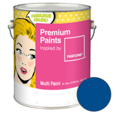 노루페인트 팬톤 멀티 에그쉘광 페인트, 스노클블루, 4L, 1개
