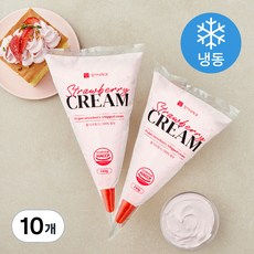 장가네제과 딸기 생크림 (냉동), 140g, 10개