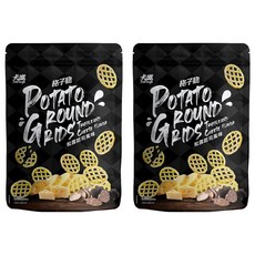 Pop-Smile 卡滋 格子脆 松露起司風味量販包, 220g, 2個