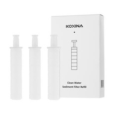 KOXINA Vitaplane沉積物過濾替換濾芯 3支入, 1盒