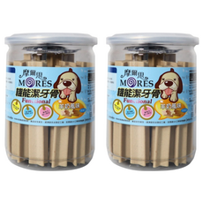 Mores 摩爾思 機能潔牙骨 羊奶風味 長星型 40支 200g, 2罐