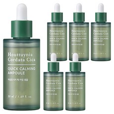 토니모리 어성초 시카 퀵카밍 앰플, 50ml, 6개