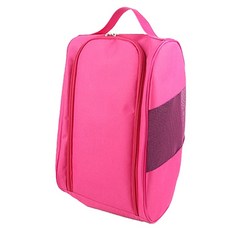 Appletree 高爾夫運動輕量網眼鞋袋, 粉紅色, 1個