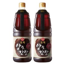오복식품 양조간장, 1.7L, 2개