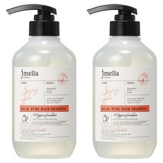 제이멜라 인 프랑스 퓨어 스프링 애플 헤어 샴푸 애플향, 500ml, 2개