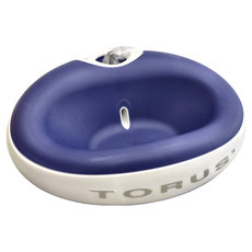 TORUS PET 寵物純淨過濾自動供水碗, 23.5 x 8.5cm, 藍色, 1組
