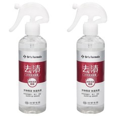 台塑生醫 Dr's Formula 衣物去漬潔淨噴霧 水性污漬專用, 255g, 2瓶