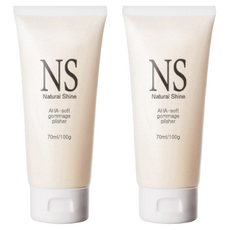 Natural Shine AHA溫和去角質凝膠, 70ml, 2個
