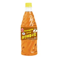 오뚜기 오쉐프 파인애플시럽, 1kg, 1개