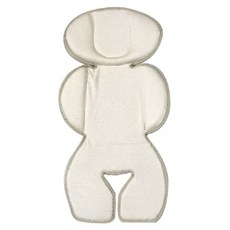 COMFi 冬暖夏涼四季車墊，透氣舒適，防窒息，雙面設計，抗菌防螨，不刺激寶寶肌膚, 米色, 1個