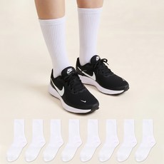 Doobalro 女性優質日常鬆緊帶長筒襪 8雙