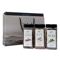 Leegojang food 3款低溫烘焙茶禮盒, 1組, 蓮藕茶+薑茶+豆茶