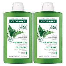 클로란 네틀 노세범 샴푸 허브향, 400ml, 2개