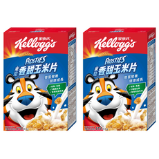 家樂氏 Kellogg's FROSTIES 東尼香甜玉米片 - 低脂, 高纖, 5種維生素, 無香料與色素, 健康早餐好選擇, 175g, 2盒