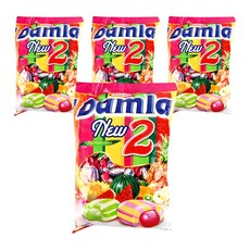 tayas 雙色什錦軟糖 熱帶水果口味, 1kg, 4袋