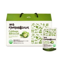 제주스 JEJU 양배추 브로콜리 진액, 3L, 1개
