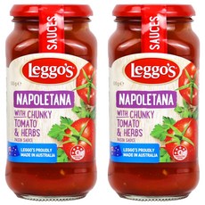 Leggo's 拿坡里茄汁義大利麵醬, 500g, 2個