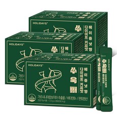 홀리데이즈 쑤욱빼 다이어트 커피맛 헤이즐넛향 28포, 92.4g, 3개