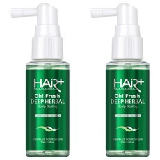HAiR Plus Oh Fresh深層草本頭皮角質調理液, 50ml, 2瓶