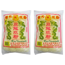 新華 雙龍枕頭米炊粉 短片, 350g, 2包