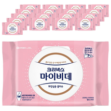 마이비데 벨런스케어 화장실용 물티슈 캡형, 55g, 40매, 18개