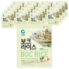 청정원 보크라이스 야채, 24g, 20개