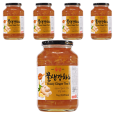 꽃샘 꿀생강차 S, 1kg, 1개입, 5개