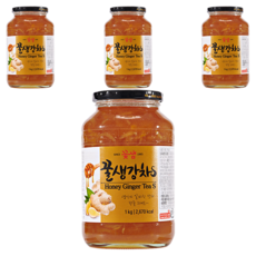 꽃샘 꿀생강차 S, 1kg, 1개입, 4개