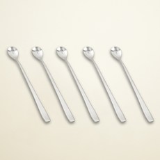 Willive 304不鏽鋼 Sella 餐具長茶匙, 5個, 單品