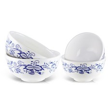 MAZUOKA Zwiebelmuster 飯碗湯碗 4p 組, 混合色, 1套, 飯碗 2p + 湯碗 2p