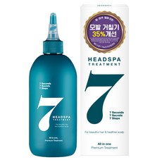 헤드스파7 파란눈 블랙 헤어팩, 300ml, 1개