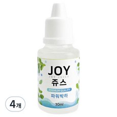 AromaJoy Joy Juice 史萊姆香料 30ml, 4個, 強力薄荷