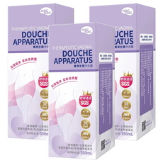 nac nac 萬用生理沖洗器 潔淨粉, 潔淨粉紅色, 3盒, 350ml