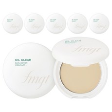 THE FACE SHOP 菲詩小舖 Oil Clear粉餅 9g, 6盒, 203號