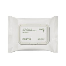 INNISFREE 台灣公司貨 橄欖維他命E卸妝棉, 30張, 1包