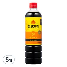 蒙古醬油 黑醬油, 900ml, 5瓶