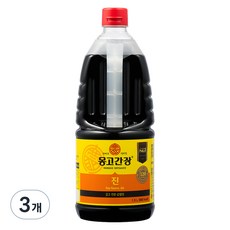 蒙古醬油 黑醬油, 1.5L, 3瓶