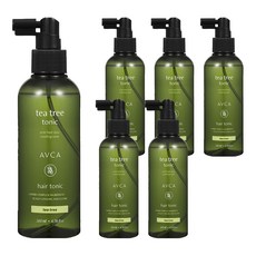 AVCA 頭皮護理強健髮根茶樹護髮液, 200ml, 6瓶