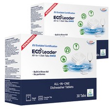 에코리더 타블렛 파워 올인원 식기세척기 전용 세제 30p, 540g, 2개