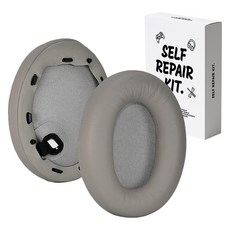 SPACE SHIELD Sony SONY WH-1000XM4 相容耳機耳罩保護套, 鉑金銀, 單一商品, 1個