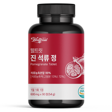 웰트릿 고함량 진 석류 정, 54g, 1개