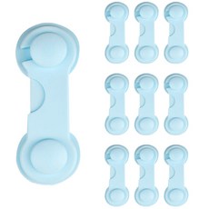 I'CLE 掛鉤式安全鎖, 藍色, 10個