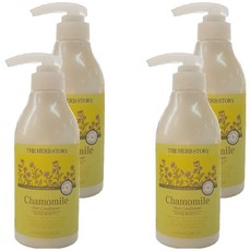 THE HERB STORY 洋甘菊護髮素 花香, 500ml, 4個