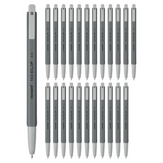 monAmi 153 Clip 油性原子筆 0.5mm, 黑色, 24個