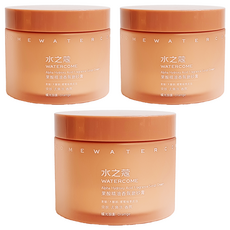 WATERCOME 水之蔻 果酸精油香氛磨砂膏，溫和去角質, 200g, 3罐