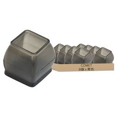 COMET 加厚升級毛氈靜音桌椅腳套 TCLC-01 黑色, 8個