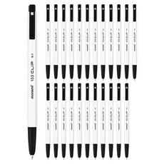 monAmi 153夾 0.7mm, 黑色, 24個