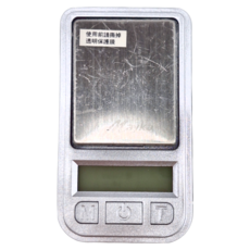 Mayka 明家 超精準口袋微量電子秤 不鏽鋼材質秤台, 200g, JS3-02, 銀色